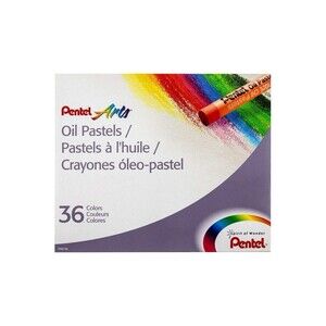 Pentel Arts Oil Pastels | Assorted Colors | Set of 36
